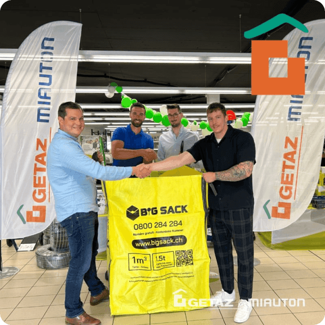 Partenariat avec Gétaz-Miauton